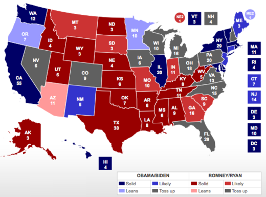 Final Pre-Election Map