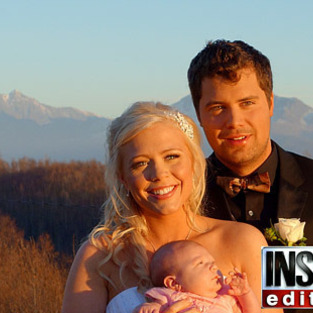 Levi Johnston, Sunny Oglesby Wedding Photo