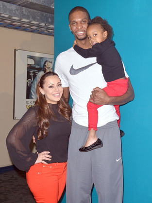 Chris Bosh, Wife