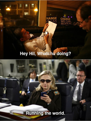 What's Up Hillary?