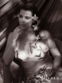 Kim Kardashian in Thought