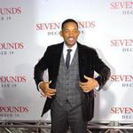 At Seven Pounds Premiere