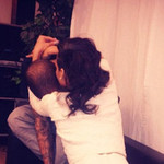 Rihanna Hugs Chris Brown