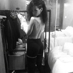 Rihanna Shirtless