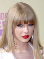 Taylor Swift Neck Tattoo