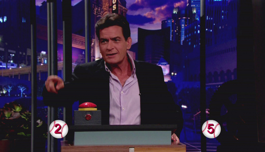 Charlie Sheen on The Tonight Show with Jay Leno