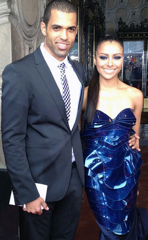 Cottrell Guidry and Kat Graham
