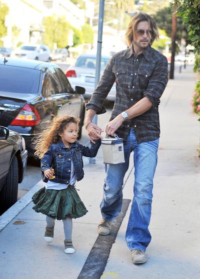Gabriel Aubry and Nahla Pic