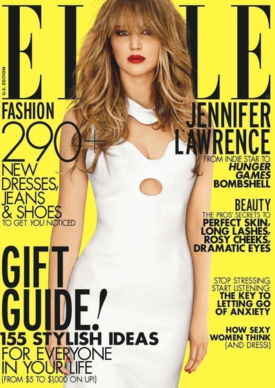 Jennifer Lawrence Elle Cover