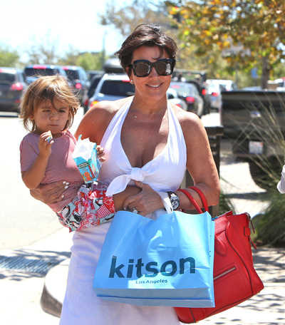 Kris Jenner and Mason Dash