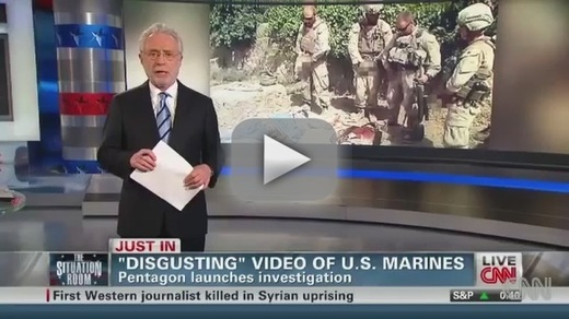 Marines Urinating on Dead Bodies