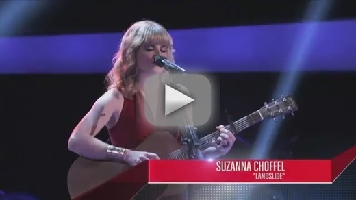 Suzanna Choffel - Landslide (The Voice Blind Audition)